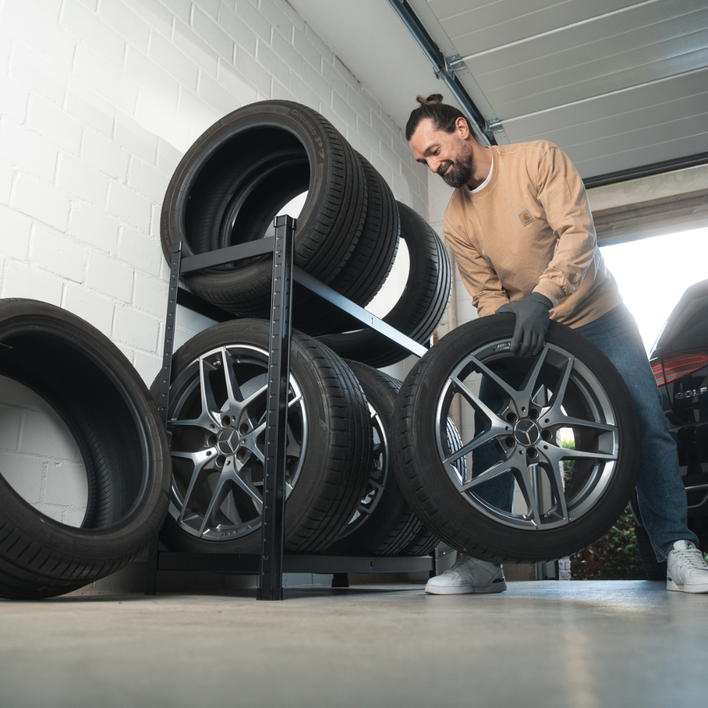 Reifen Regal für zuhause: Die perfekte Aufbewahrungslösung im Eigenheim