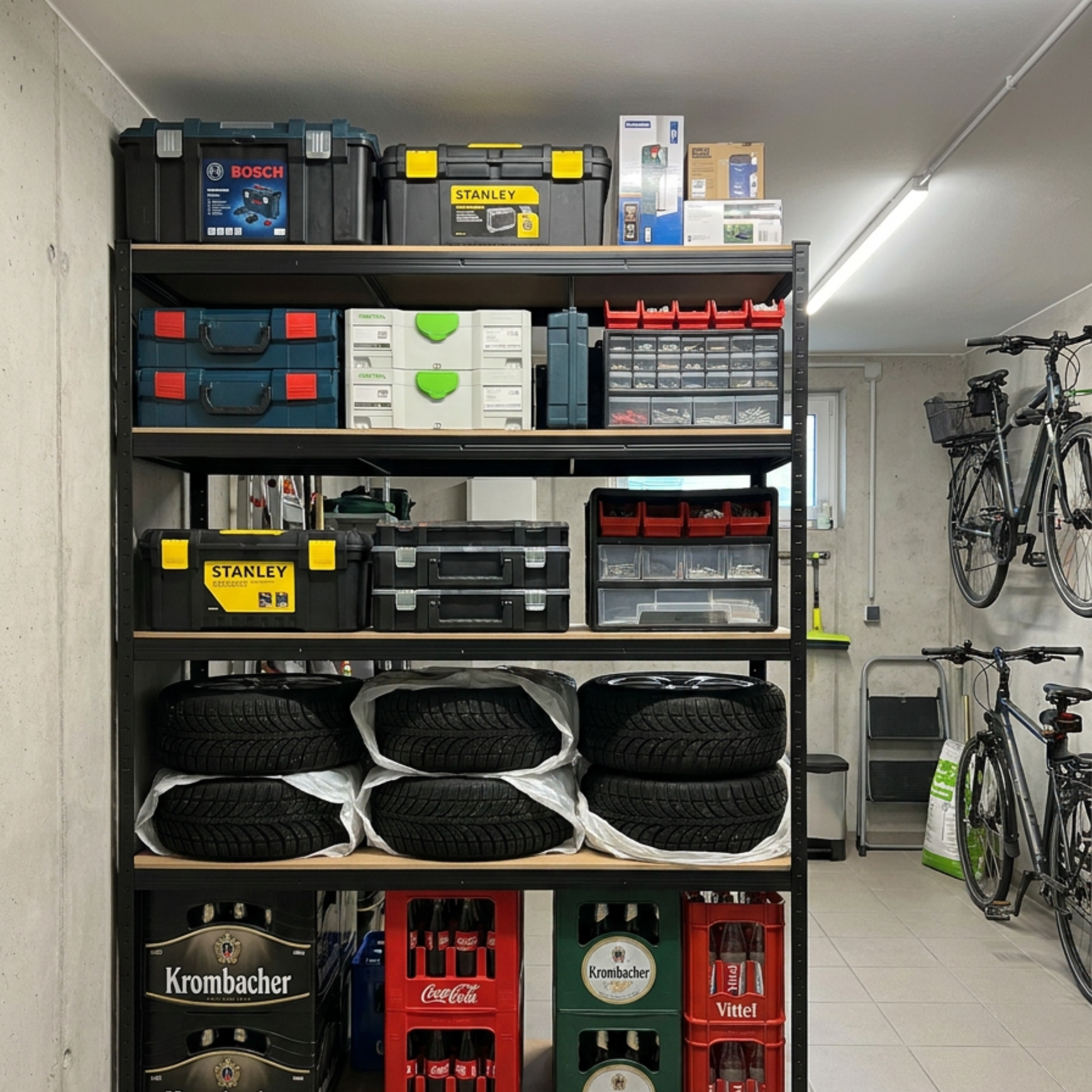 Schwerlastregal kaufen für Keller und Garage: So triffst du die richtige Wahl