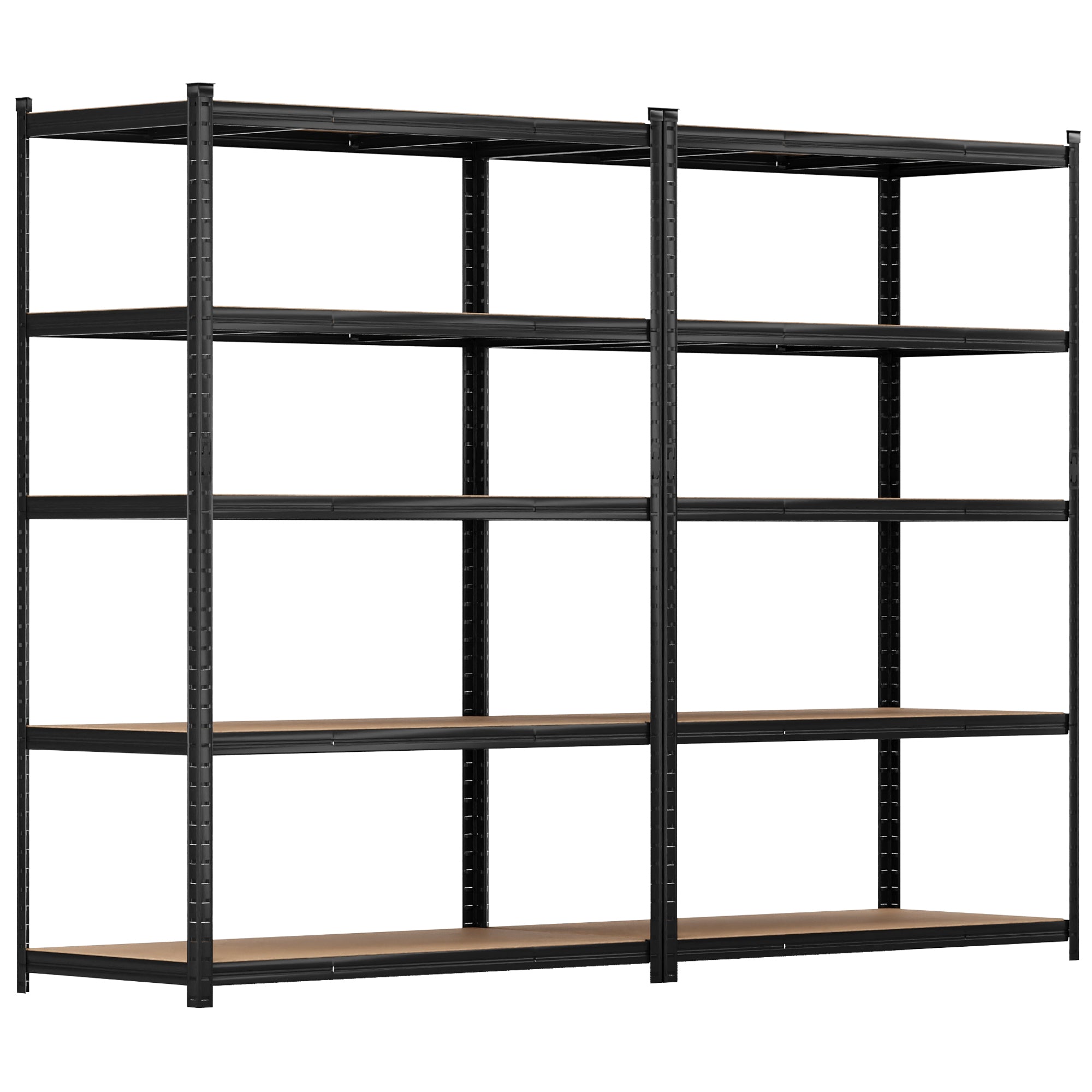 ALLSHELF Schwerlastregal-Set 180x120x60cm