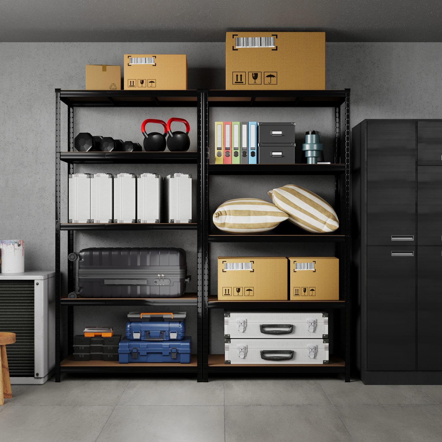 Schwerlastregal Farben und Design: Mehr als nur Funktion