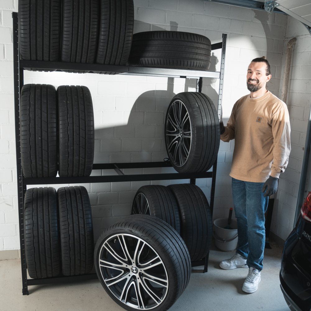 Felgenregal im Test: Diese Vorteile bietet dir unser Reifenregal im Alltag