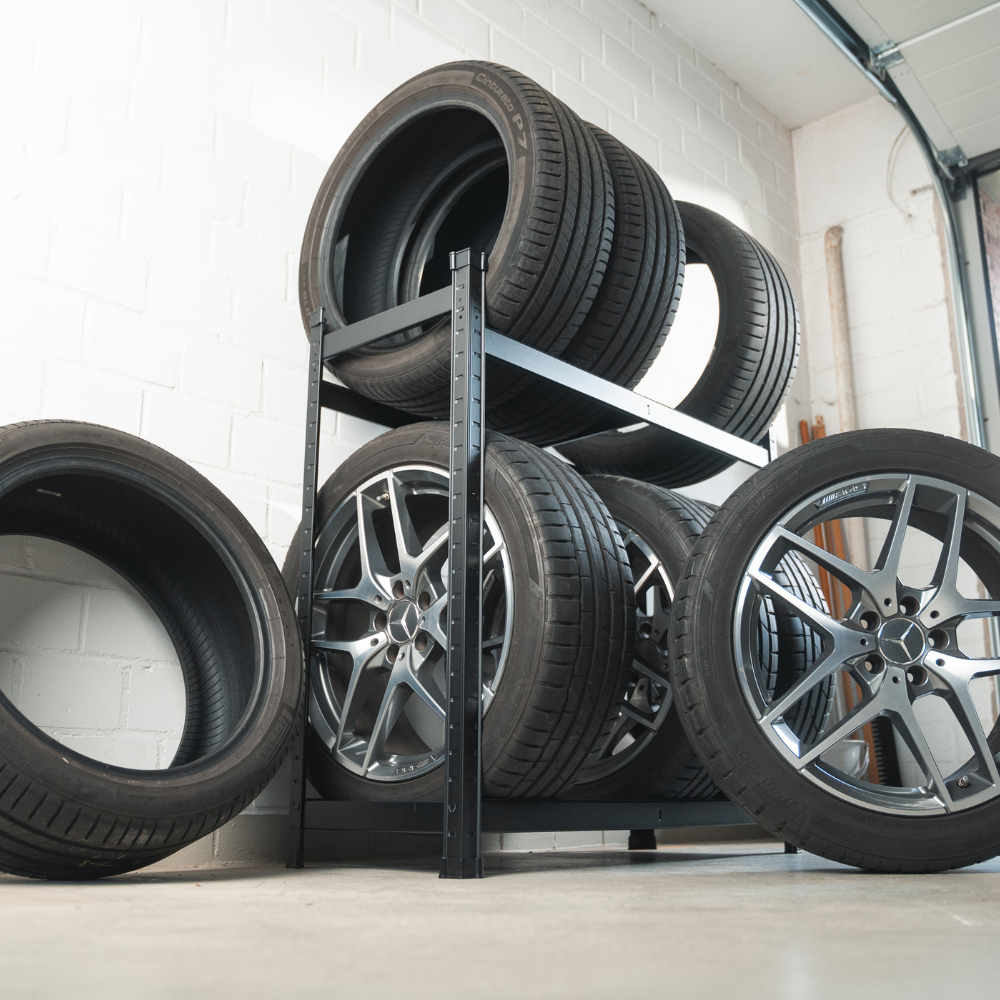 Schwerlastregal Reifen lagern wie ein Profi: Die perfekte Lösung für Garage & Keller