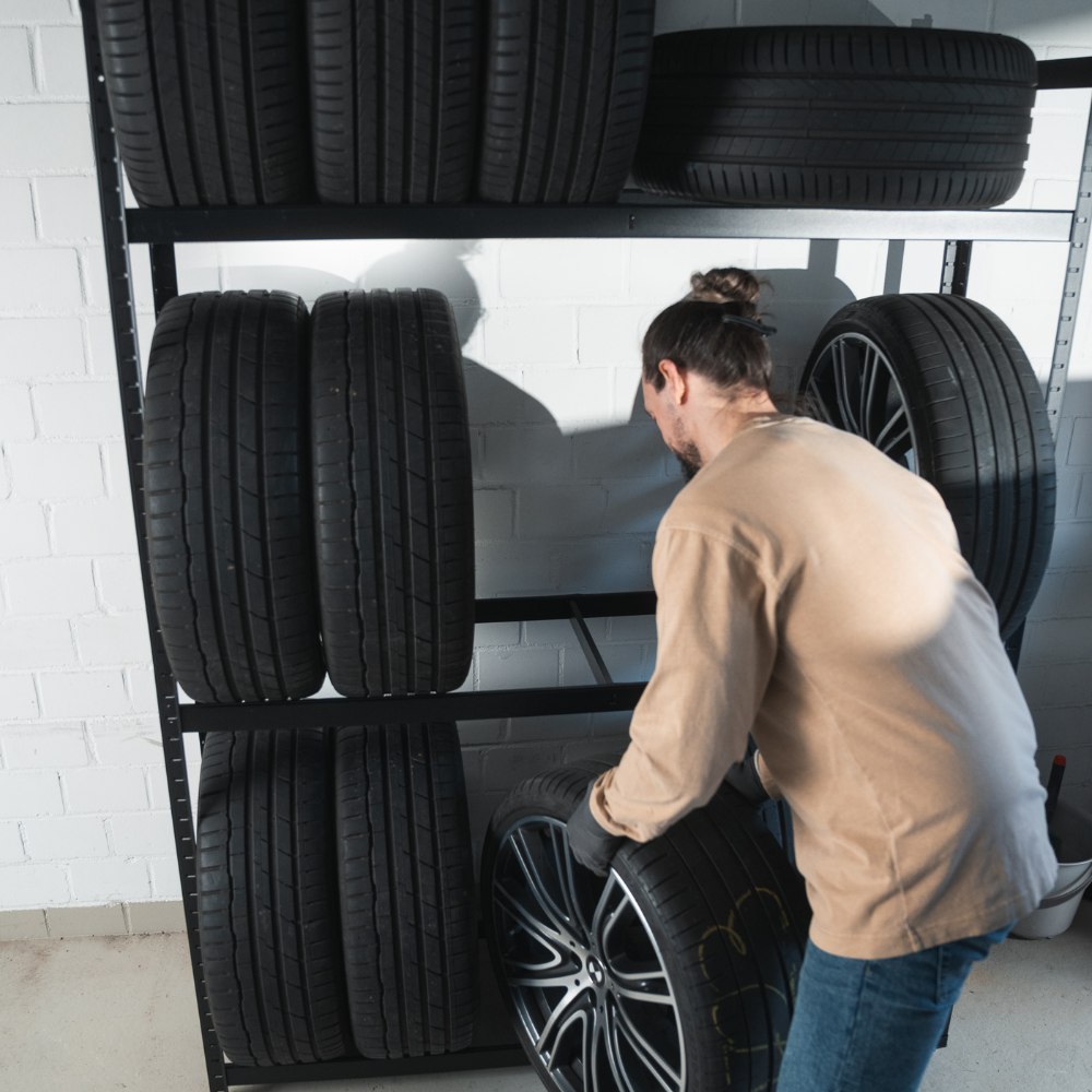 Schwerlastregal für Reifen: So schaffen Sie Ordnung in Ihrer Garage
