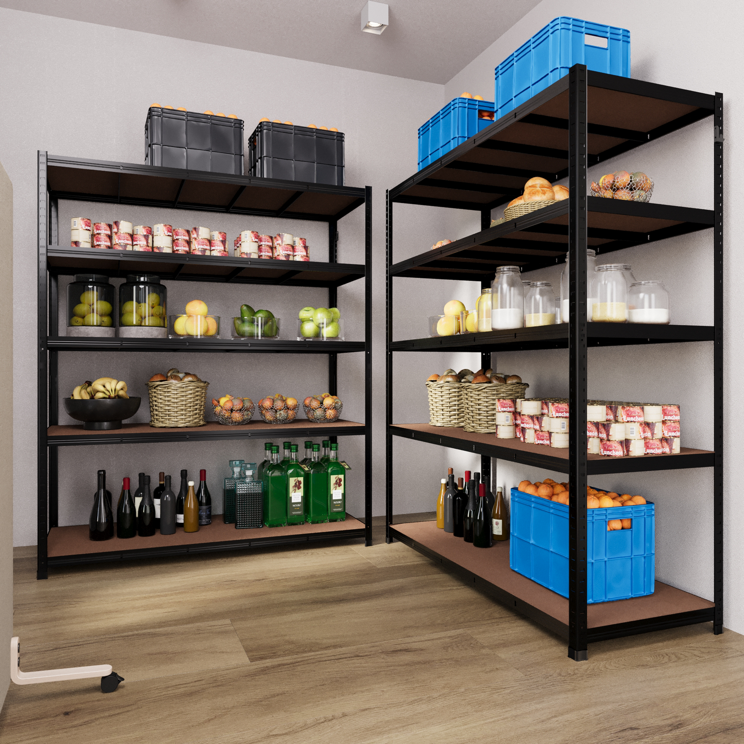 Schwerlastregal 180x120x60: Das vielseitige Standardmaß für Keller und Garage