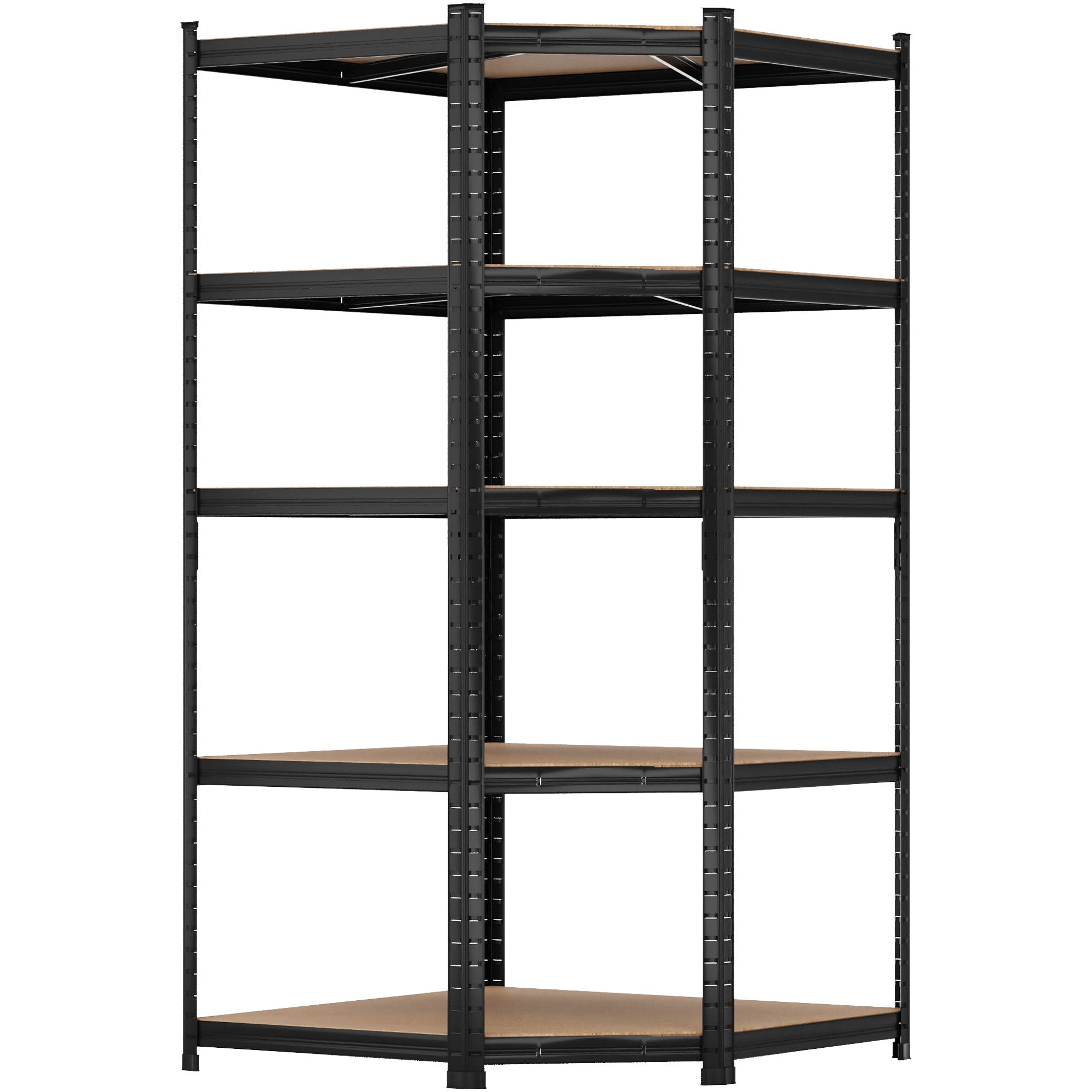 ALLSHELF Eckregal 180x90x60cm