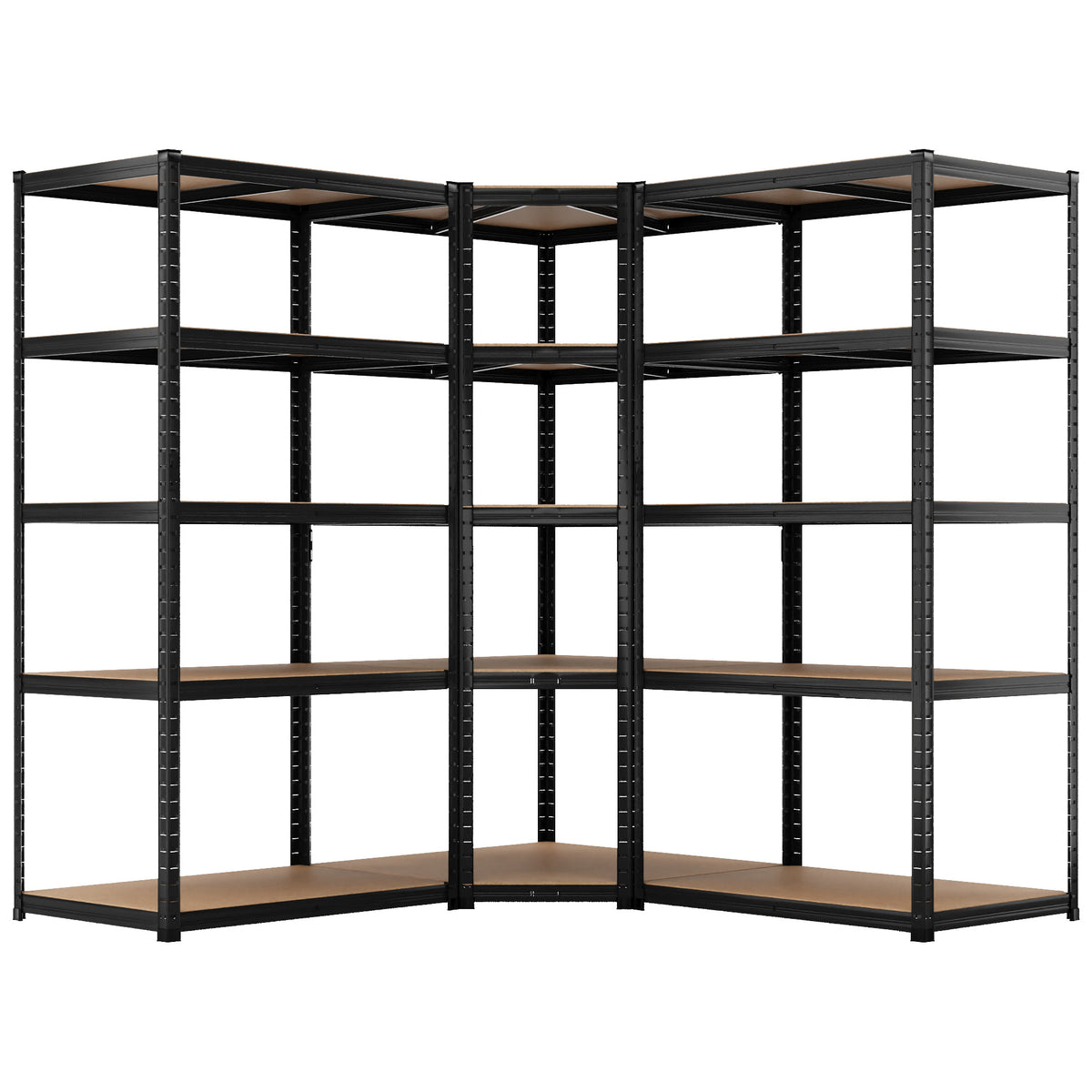 ALLSHELF Eckregal 2x 180x90x60cm + 1x 180x90x60cm – Bild 1